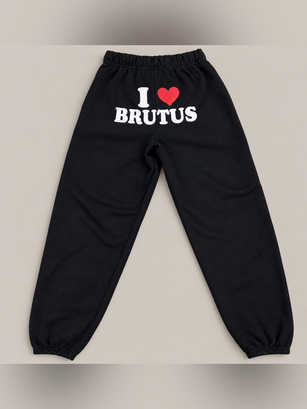 Ohio State Buckeyes I Love Brutus Black Sweatpants Joggers S